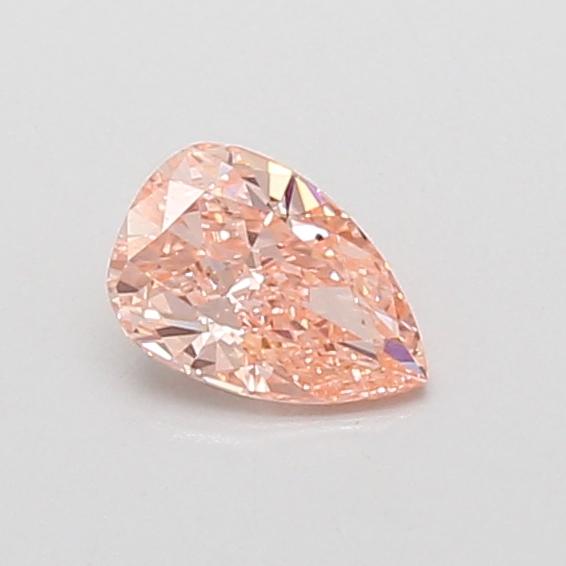 0.41 Ct. Fancy Vivid Pink Pear Lab Grown Diamond