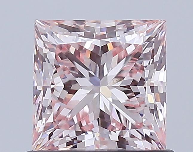 1.02 Ct. Fancy Intense Pink Princess Lab Grown Diamond