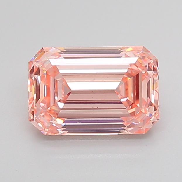 2.78 Ct. Fancy Intense Pink Emerald Lab Grown Diamond