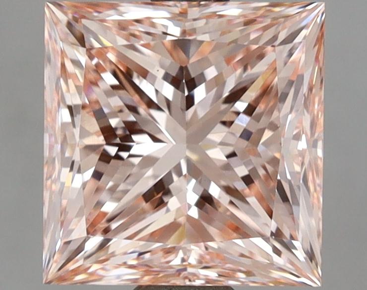 3.06 Ct. Fancy Intense  Pink Princess Lab Grown Diamond