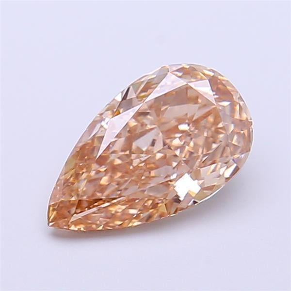 1.34 Ct. Fancy Light Brown Pear Lab Grown Diamond