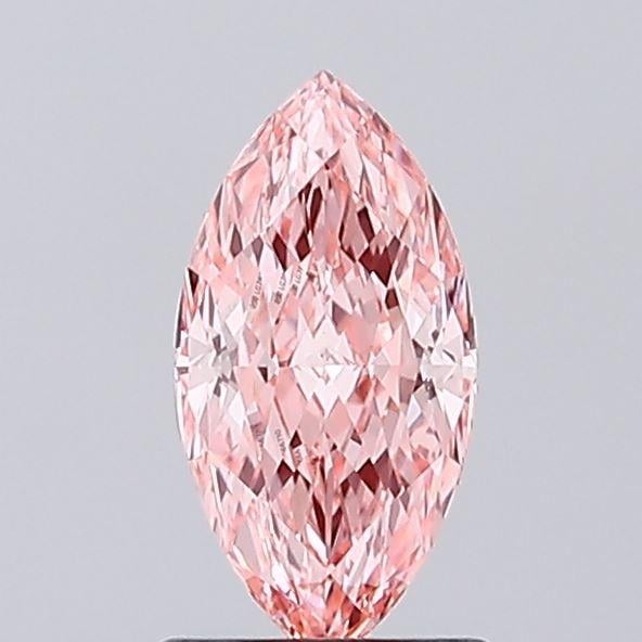 1.05 Ct. Fancy Vivid Pink Marquise Lab Grown Diamond