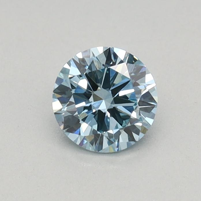 0.30 Ct. Fancy Intense Blue Round Lab Grown Diamond