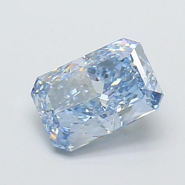 1.19 Ct. Fancy Intense Blue Radiant Lab Grown Diamond
