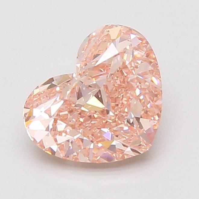 2.04 Ct. Fancy Vivid Pink Heart Lab Grown Diamond