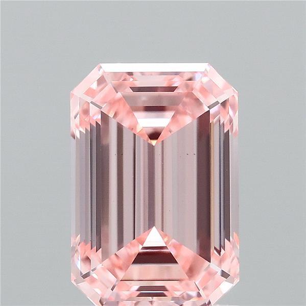 2.03 Ct. Fancy Intense Pink Emerald Lab Grown Diamond
