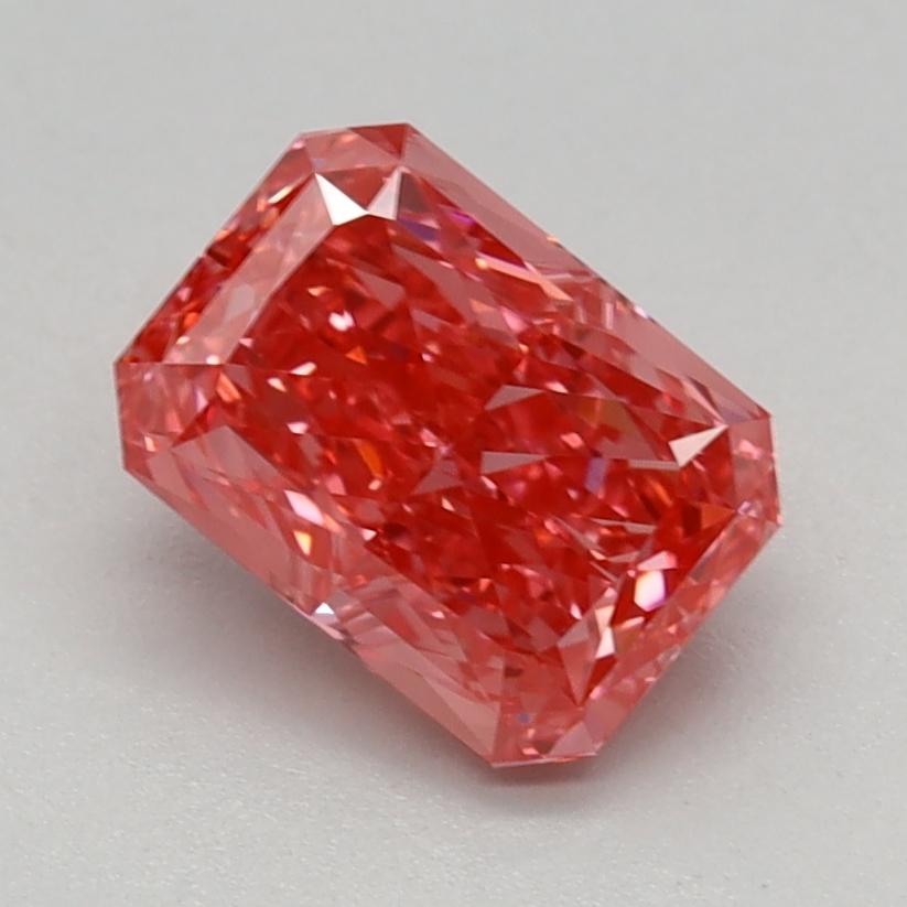 1.06 Ct. Fancy Vivid Pink Radiant Lab Grown Diamond