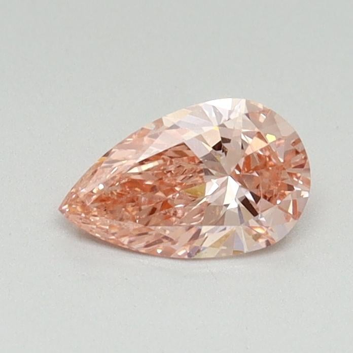 0.40 Ct. Fancy Vivid Pink Pear Lab Grown Diamond