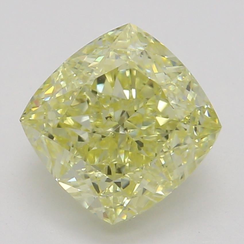 1.13 Ct. Fancy Intense Yellow Cushion Diamond