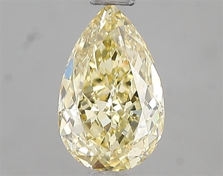 1.03 Ct. Fancy Yellow Pear Lab Grown Diamond