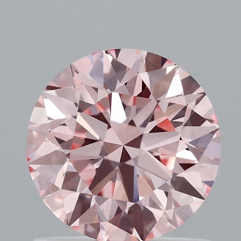 1.02 Ct. Fancy Intense Pink Round Lab Grown Diamond