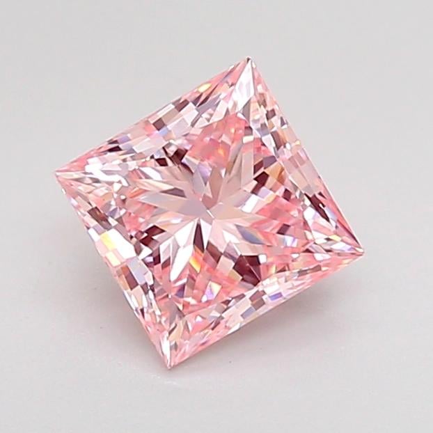 1.07 Ct. Fancy Intense Pink Princess Lab Grown Diamond