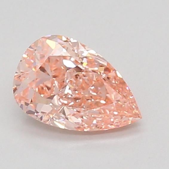 0.94 Ct. Fancy Vivid Pink Pear Lab Grown Diamond