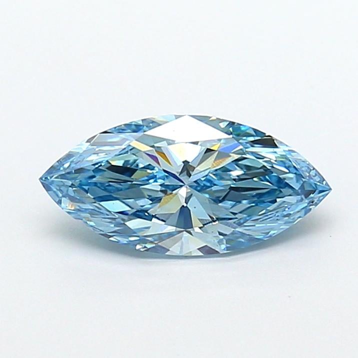 1.20 Ct. Fancy Blue Marquise Lab Grown Diamond
