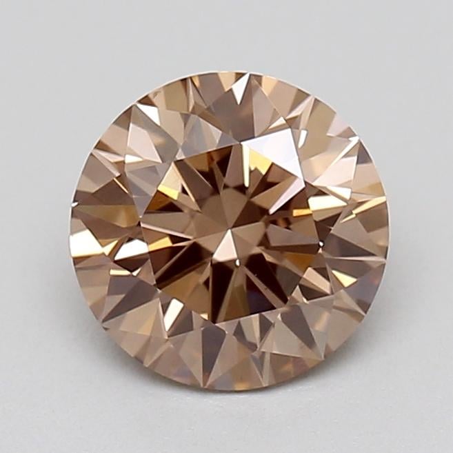 0.64 Ct. Fancy  Brown Round Lab Grown Diamond