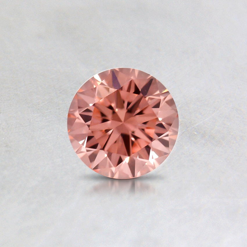 0.30 ct. Lab Grown Fancy Pink Round Diamond