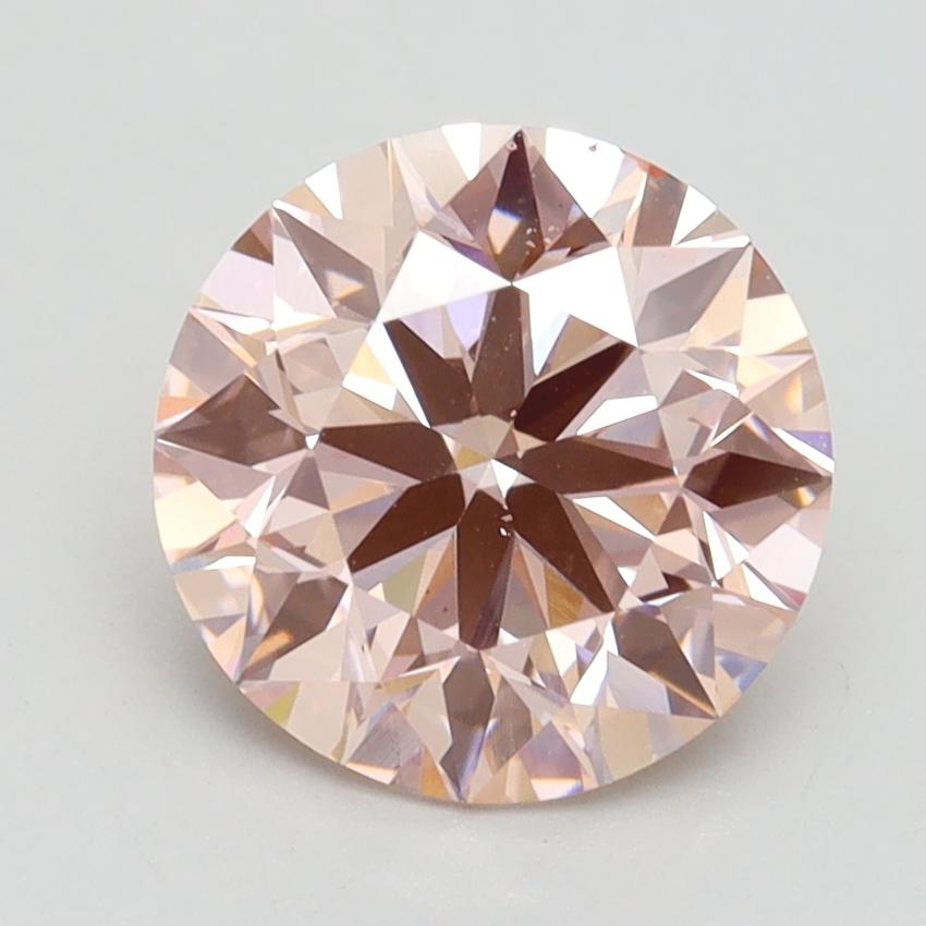 2.30 Ct. Fancy Intense Pink Round Lab Grown Diamond