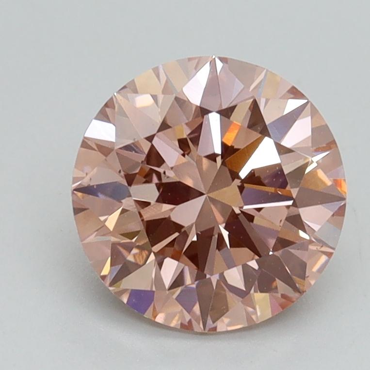 1.64 Ct. Fancy Intense Pink Round Lab Grown Diamond