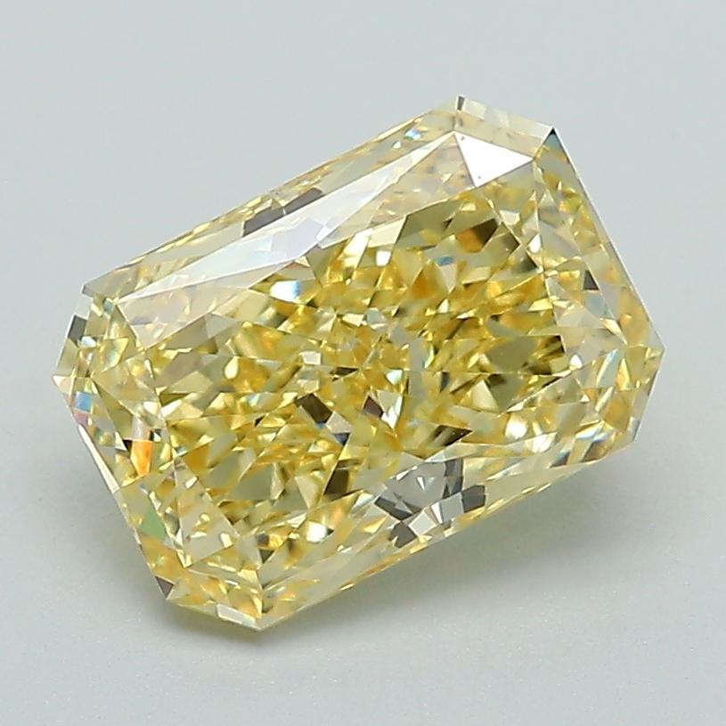 2.04 Ct. Fancy Intense Yellow Radiant Lab Grown Diamond