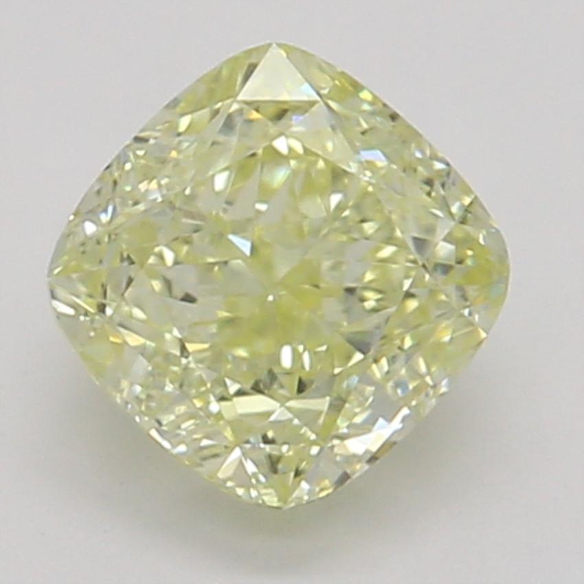0.50 Ct. Fancy Yellow Cushion Diamond
