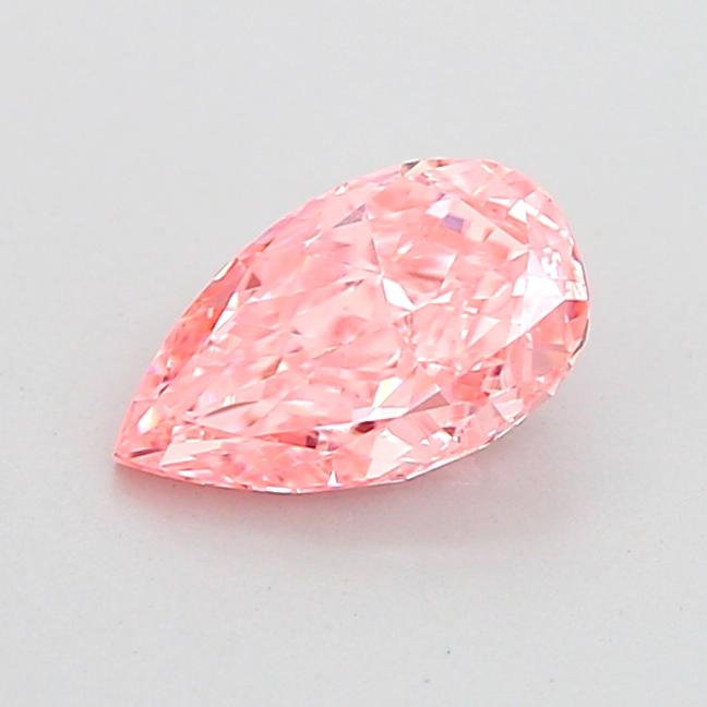 1.02 Ct. Fancy Vivid  Pink Pear Lab Grown Diamond