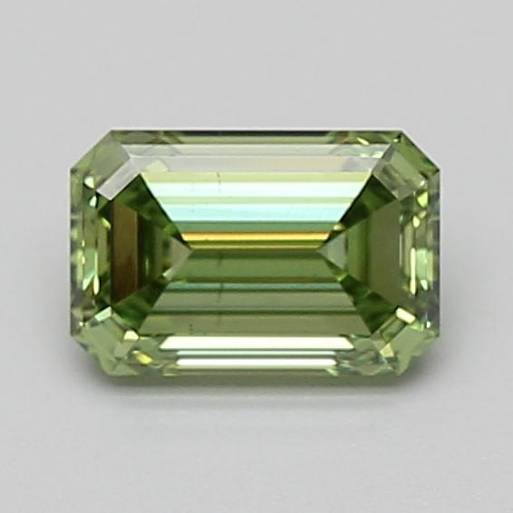 1.02 Ct. Fancy Vivid Green Emerald Lab Grown Diamond