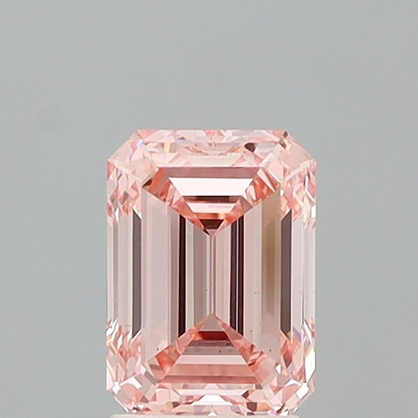 2.50 Ct. Fancy Intense Pink Emerald Lab Grown Diamond