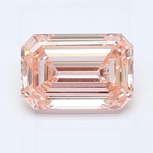 1.09 Ct. Fancy Intense Pink Emerald Lab Grown Diamond