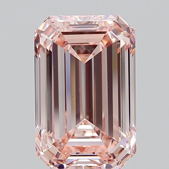 5.55 Ct. Fancy Intense Pink Emerald Lab Grown Diamond