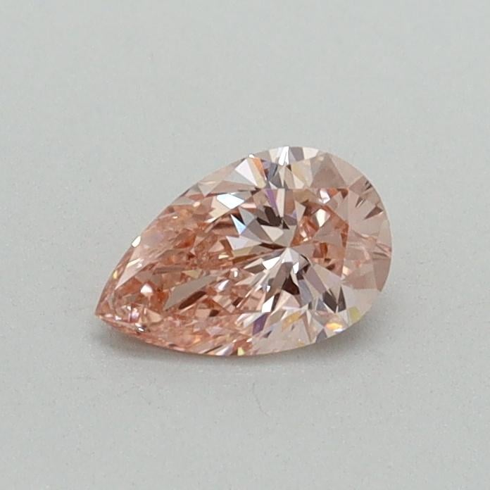 0.31 Ct. Fancy Vivid Pink Pear Lab Grown Diamond