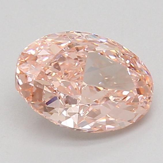 1.56 Ct. Fancy Vivid Pink Oval Lab Grown Diamond