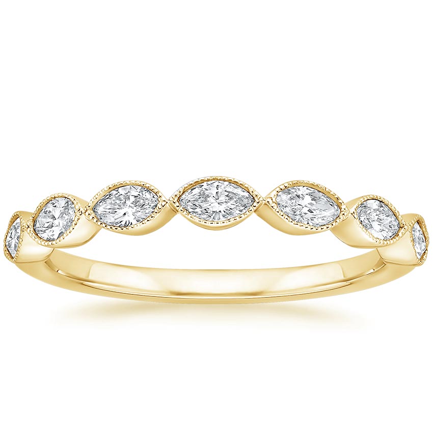 Rose gold diamond engagement ring with surprise diamond details
