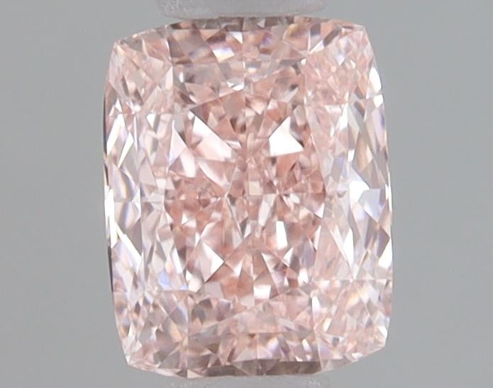 0.65 Ct. Fancy Intense Pink Cushion Lab Grown Diamond