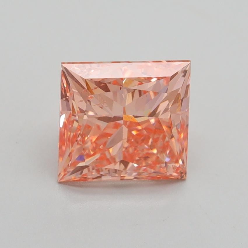 2.01 Ct. Fancy Intense Pink Princess Lab Grown Diamond