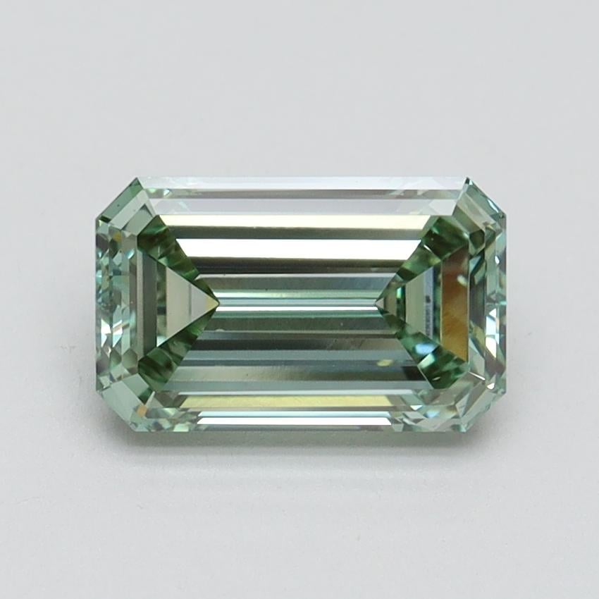 1.50 Ct. Fancy Intense Green Emerald Lab Grown Diamond