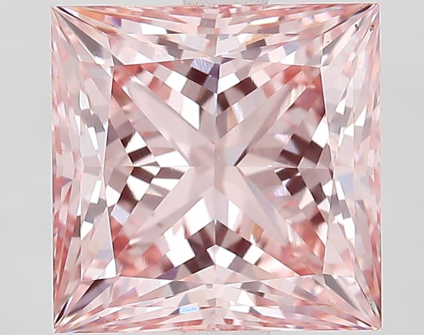 3.17 Ct. Fancy Intense Pink Princess Lab Grown Diamond
