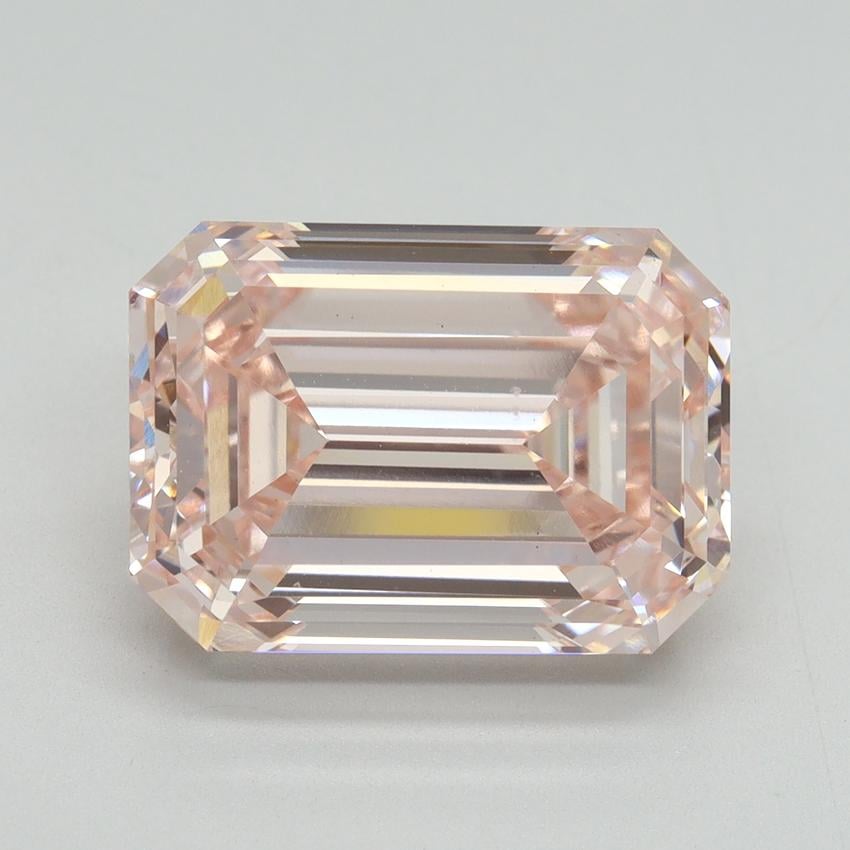 7.88 Ct. Fancy Intense Pink Emerald Lab Grown Diamond