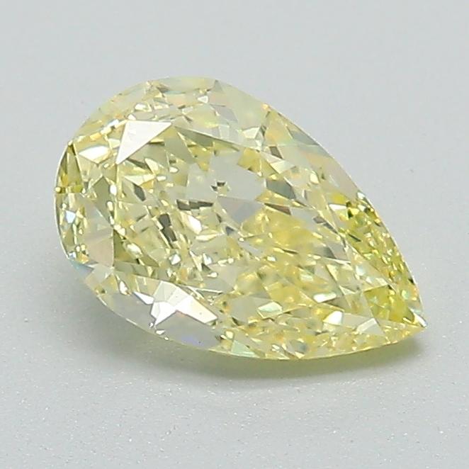 0.95 Ct. Fancy Intense Yellow Pear Lab Grown Diamond