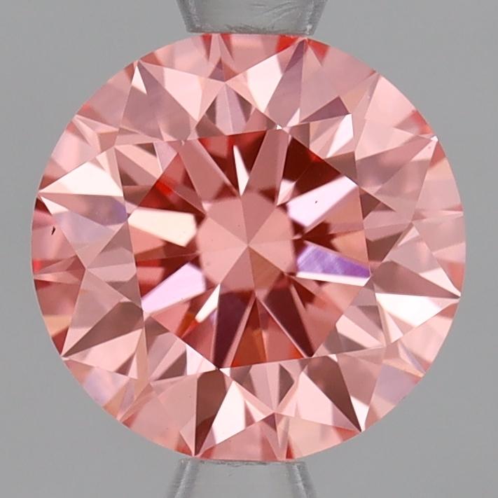 1.05 Ct. Fancy Vivid Pink Round Lab Grown Diamond