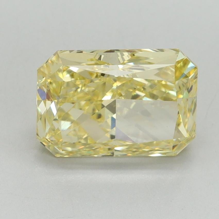 2.09 Ct. Fancy Vivid Yellow Radiant Lab Grown Diamond