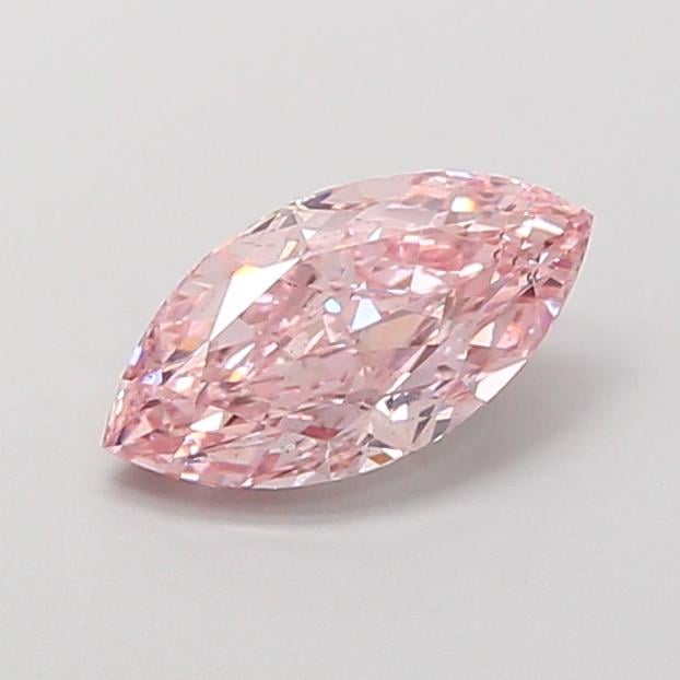 1.59 Ct. Fancy Vivid  Pink Marquise Lab Grown Diamond