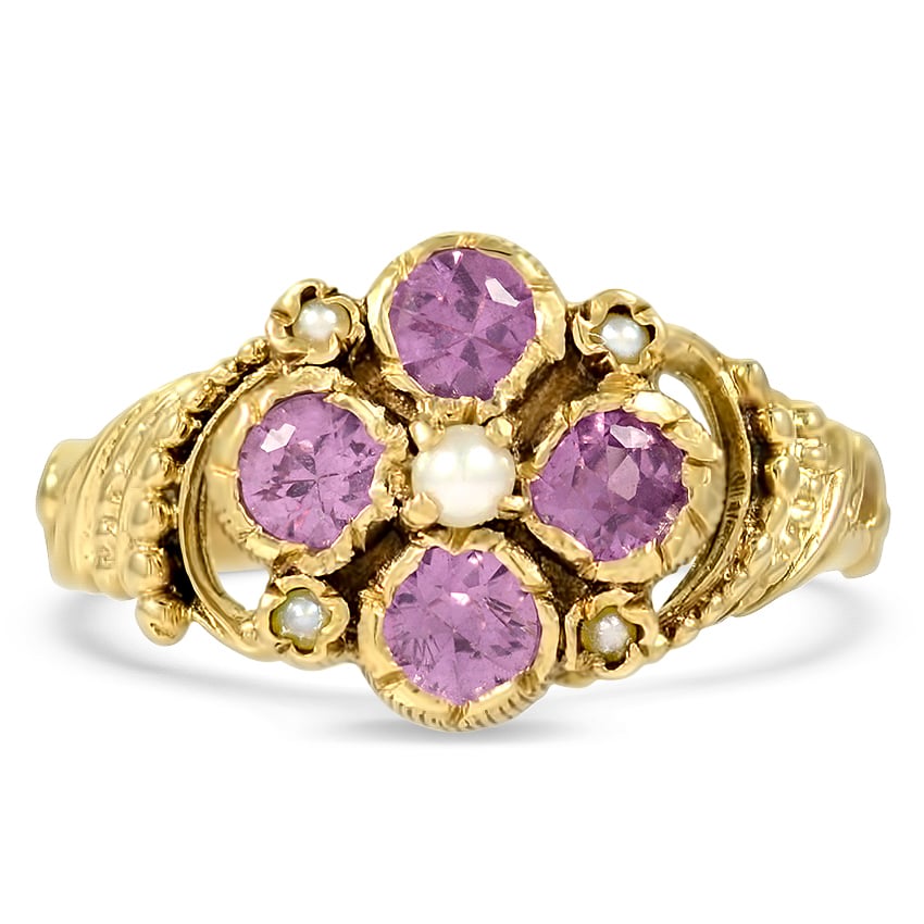 Victorian Sapphire Vintage Ring