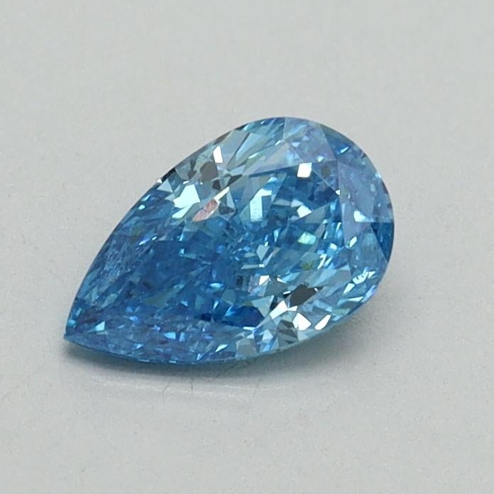 0.50 Ct. Fancy Vivid Blue Pear Lab Grown Diamond