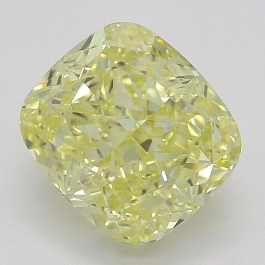 1.16 Ct. Fancy Intense Yellow Cushion Diamond