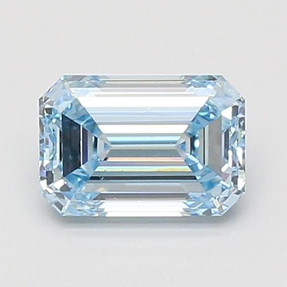 1.10 Ct. Fancy Intense Blue Emerald Lab Grown Diamond