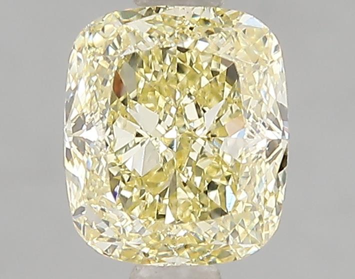 1.79 Ct. Fancy Intense Yellow Cushion Lab Grown Diamond