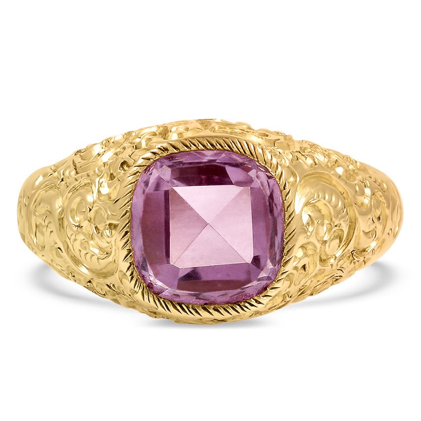 Art Nouveau Amethyst Vintage Ring | Rosalva | Brilliant Earth