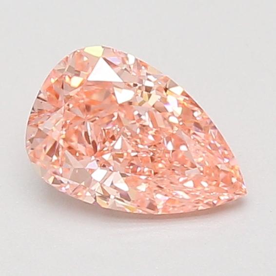 1.02 Ct. Fancy Vivid Pink Pear Lab Grown Diamond