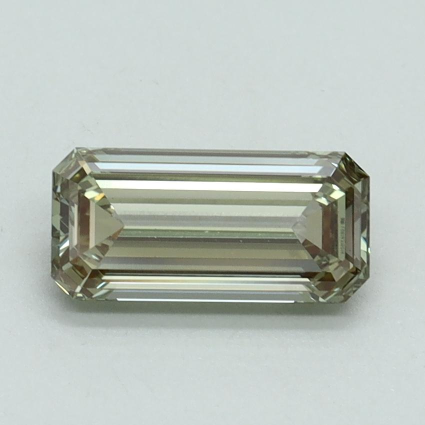 1.04 Ct. Fancy Intense Green Emerald Lab Grown Diamond