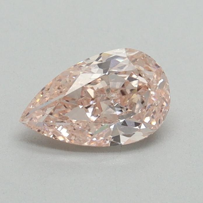 0.59 Ct. Fancy Intense Pink Pear Lab Grown Diamond